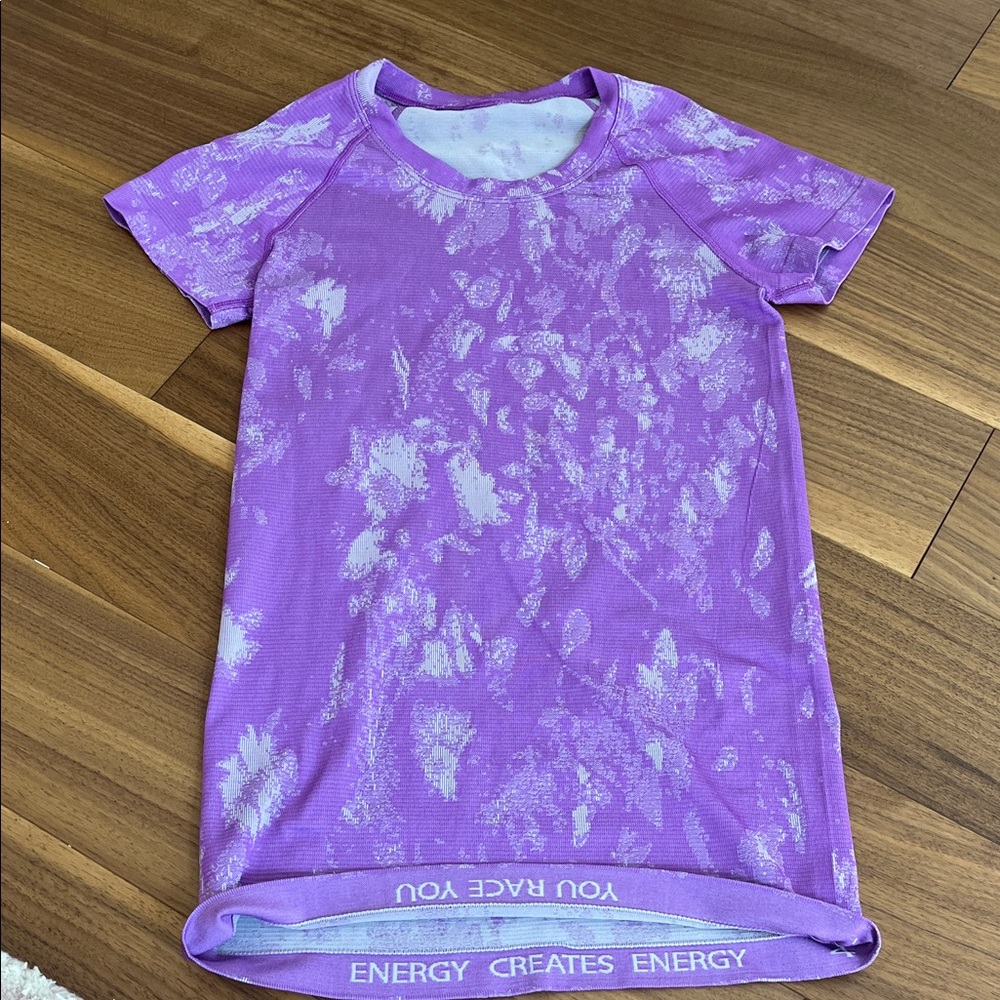 Lululemon swiftly tech short sleeve 2.0 hip length